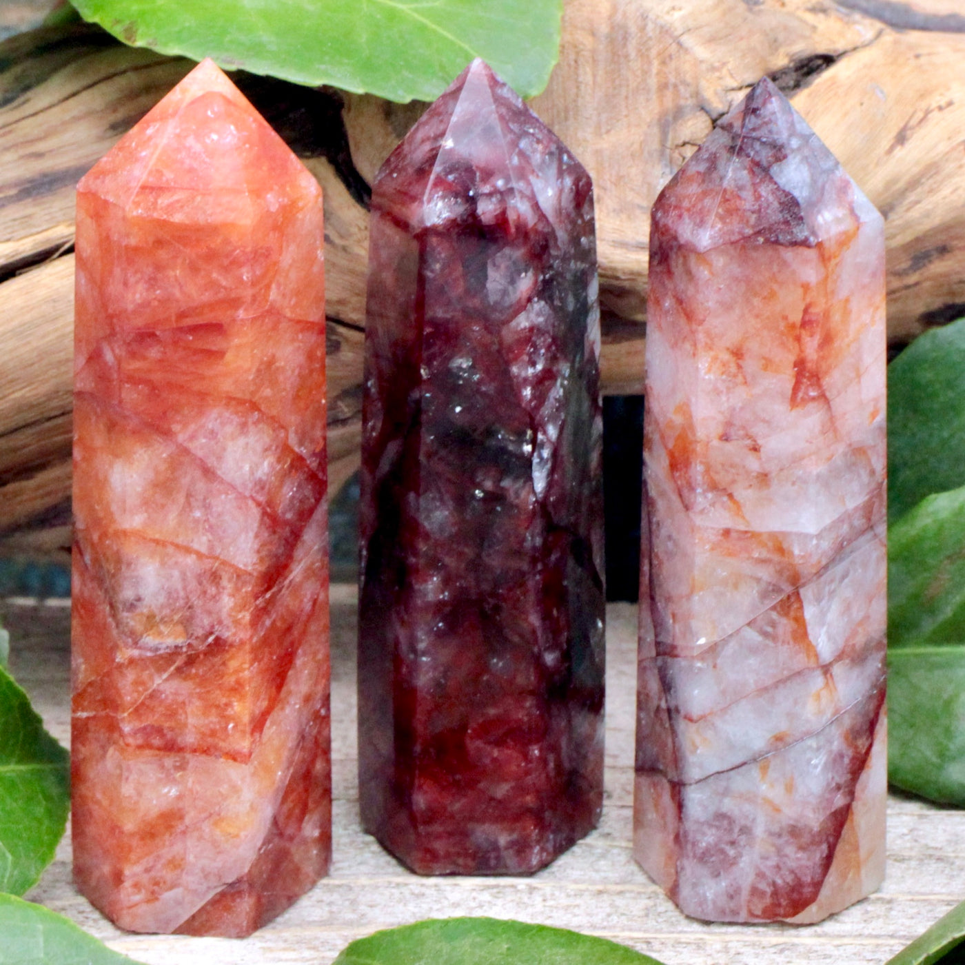 Hematoid Quartz Tower