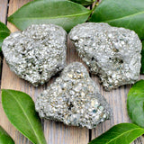Raw Pyrite Cluster