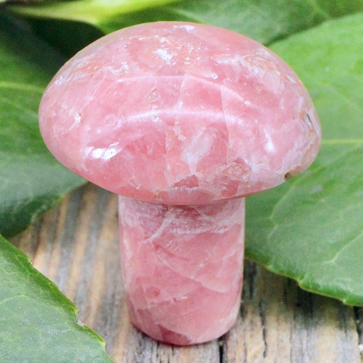 Rhodochrosite Mushroom