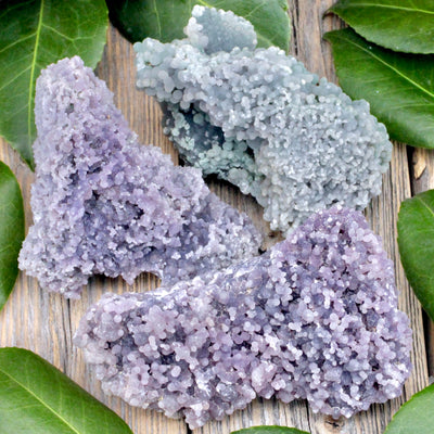 Grape Agate Cluster