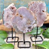 Pink Amethyst on Pin