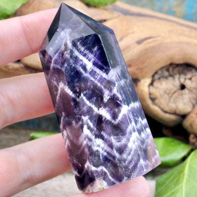 Chevron Amethyst Tower