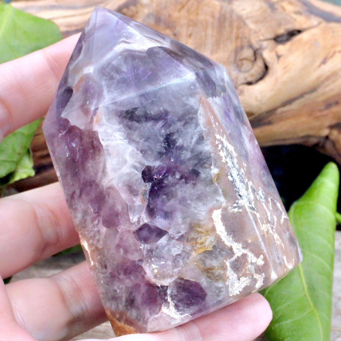 Chevron Amethyst Tower