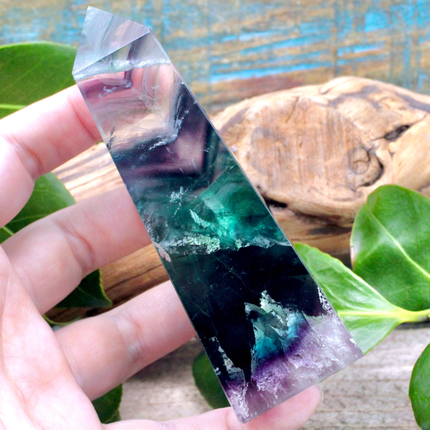 Fluorite Obelisk