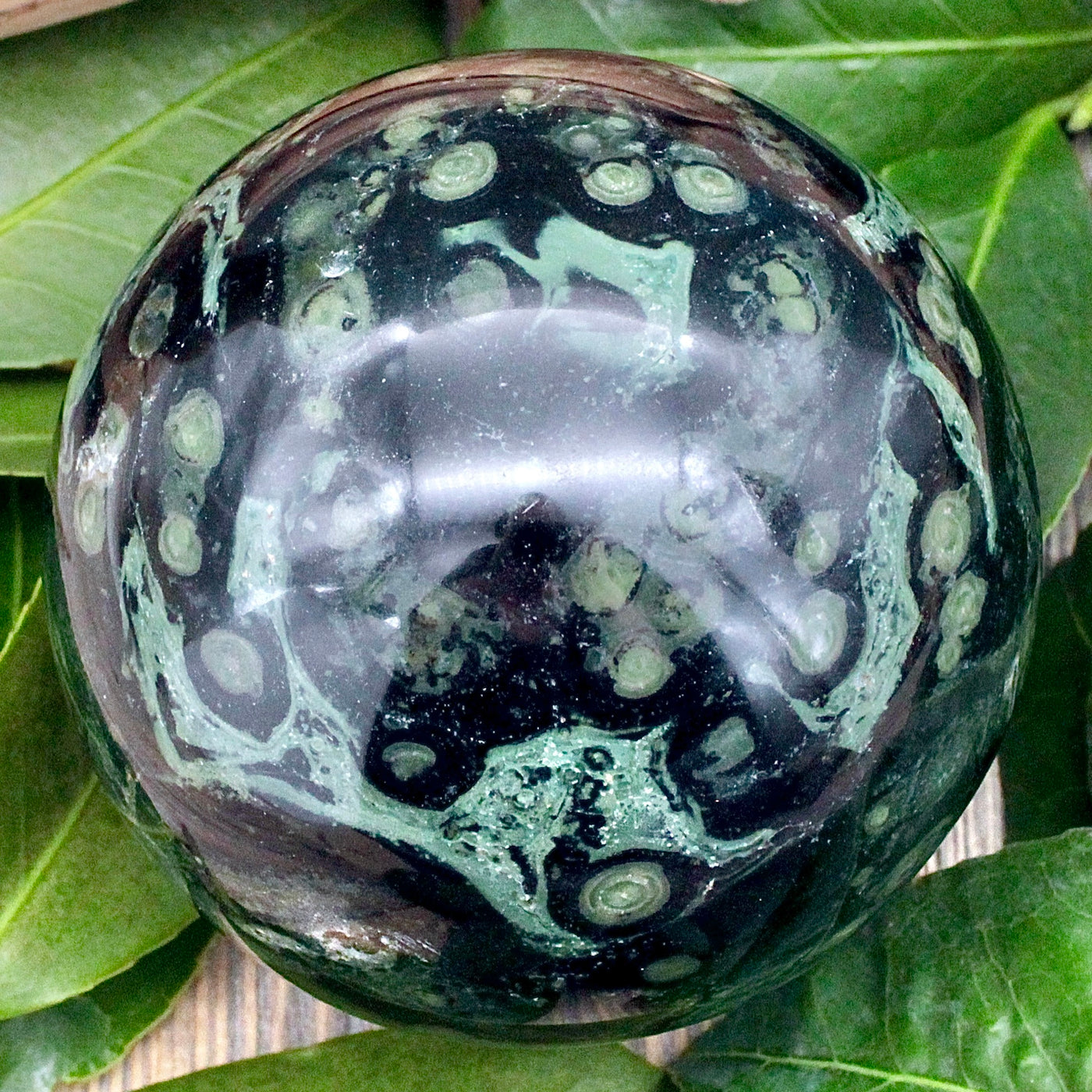 Kambaba Jasper Sphere