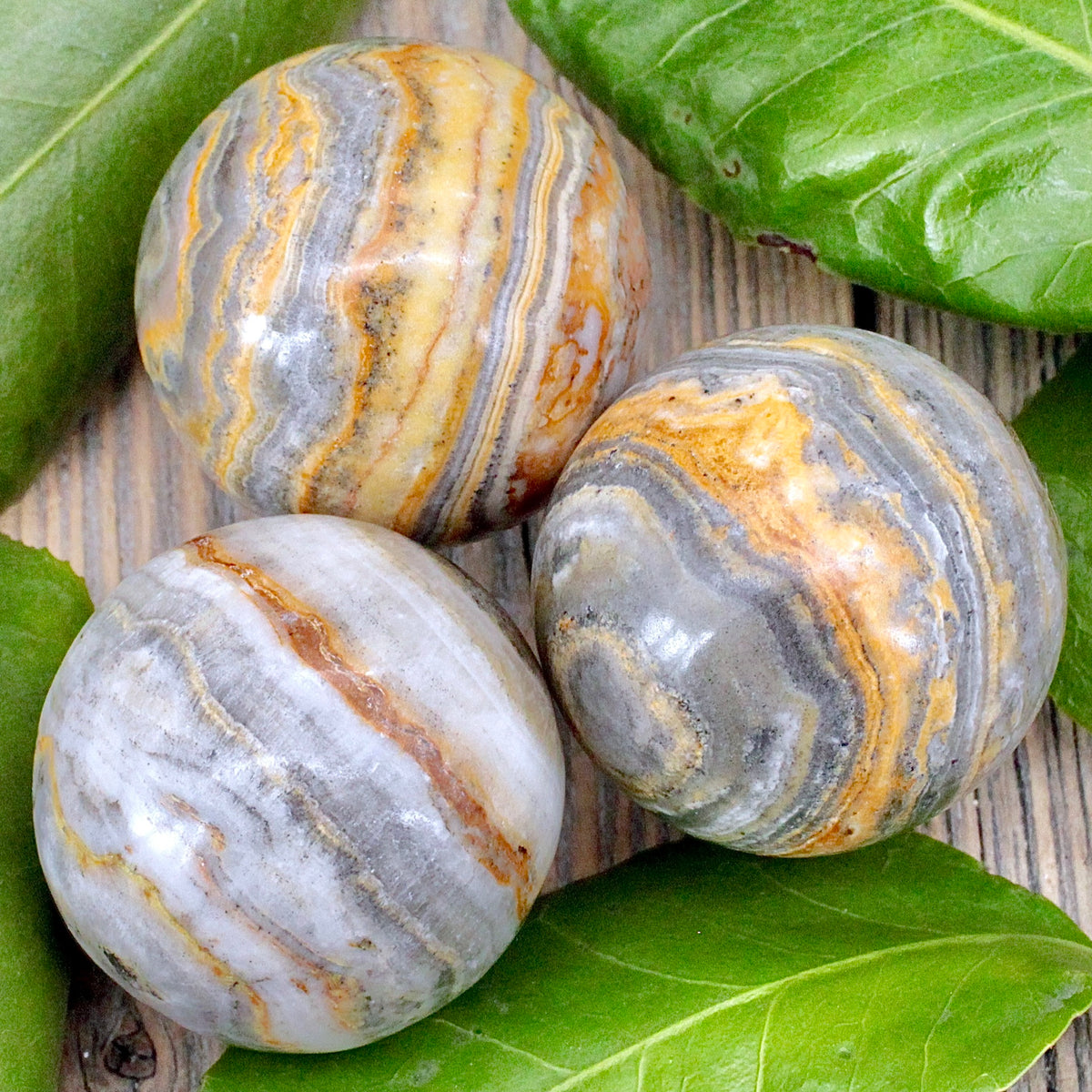 Banded Calcite Sphere -Mini