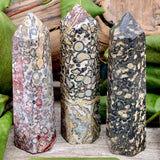 Leopardskin Jasper Tower - large