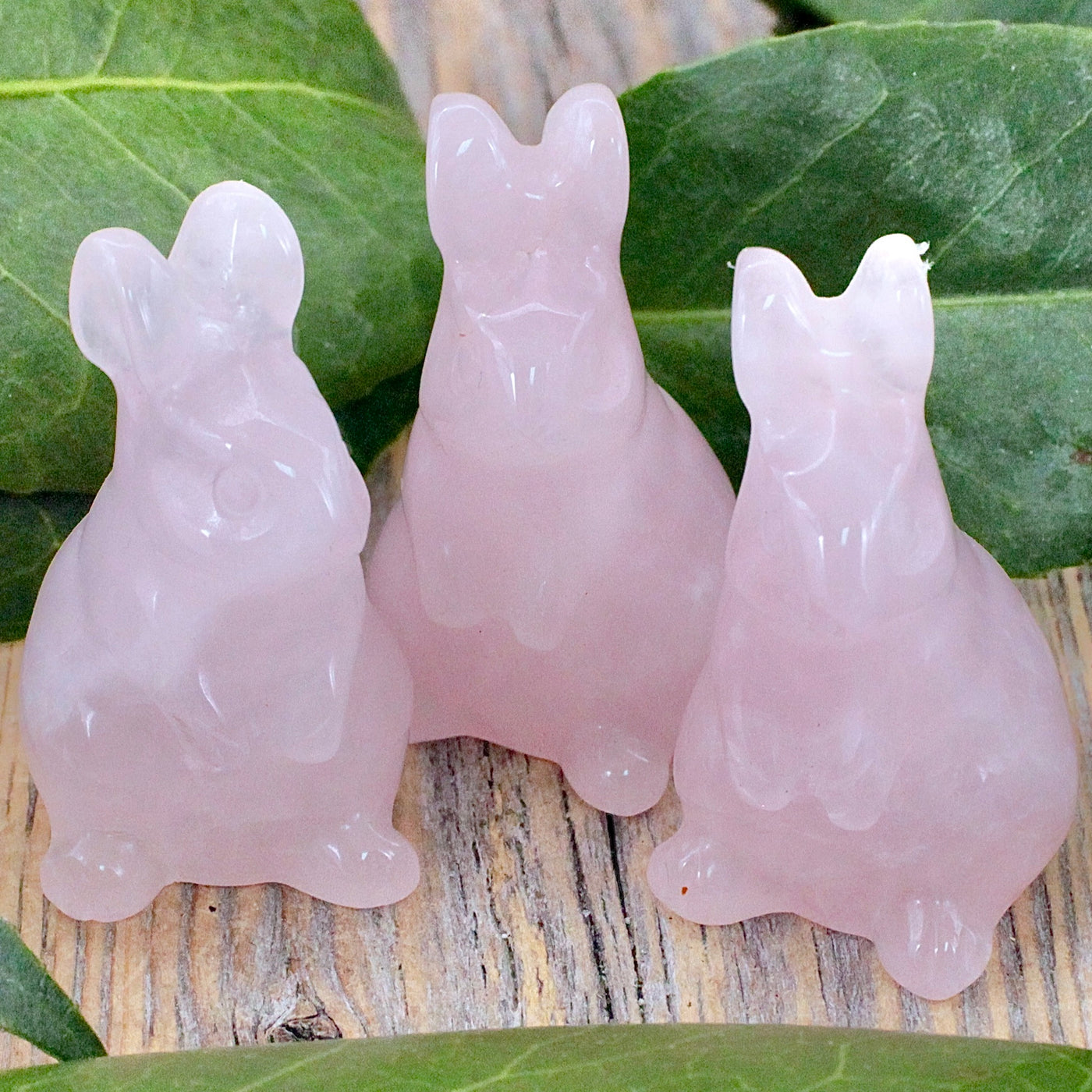 Rose Quartz Bunny