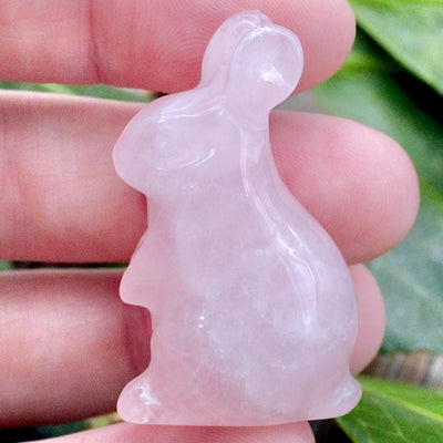 Rose Quartz Bunny