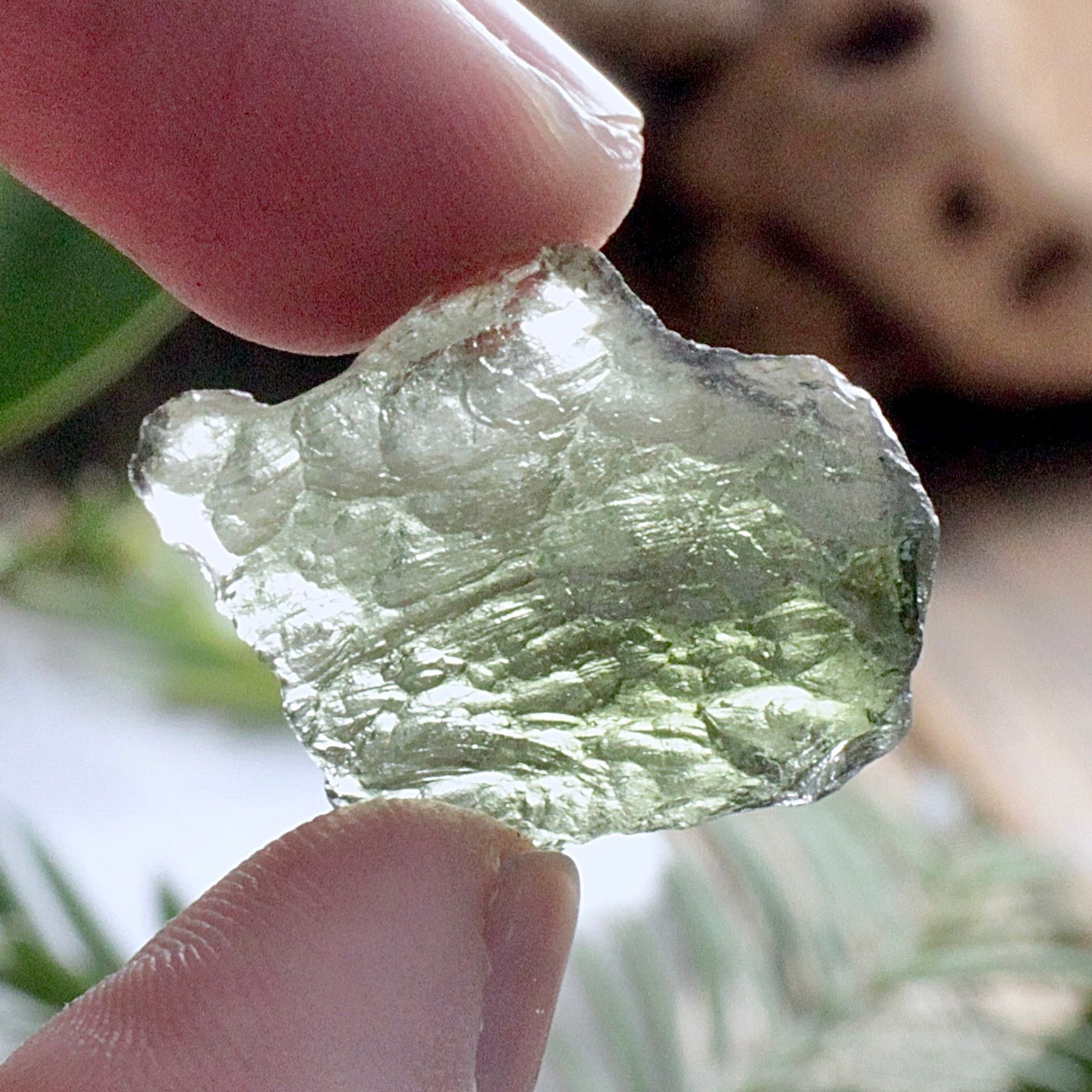 Moldavite Rough Chunk - Extra Small