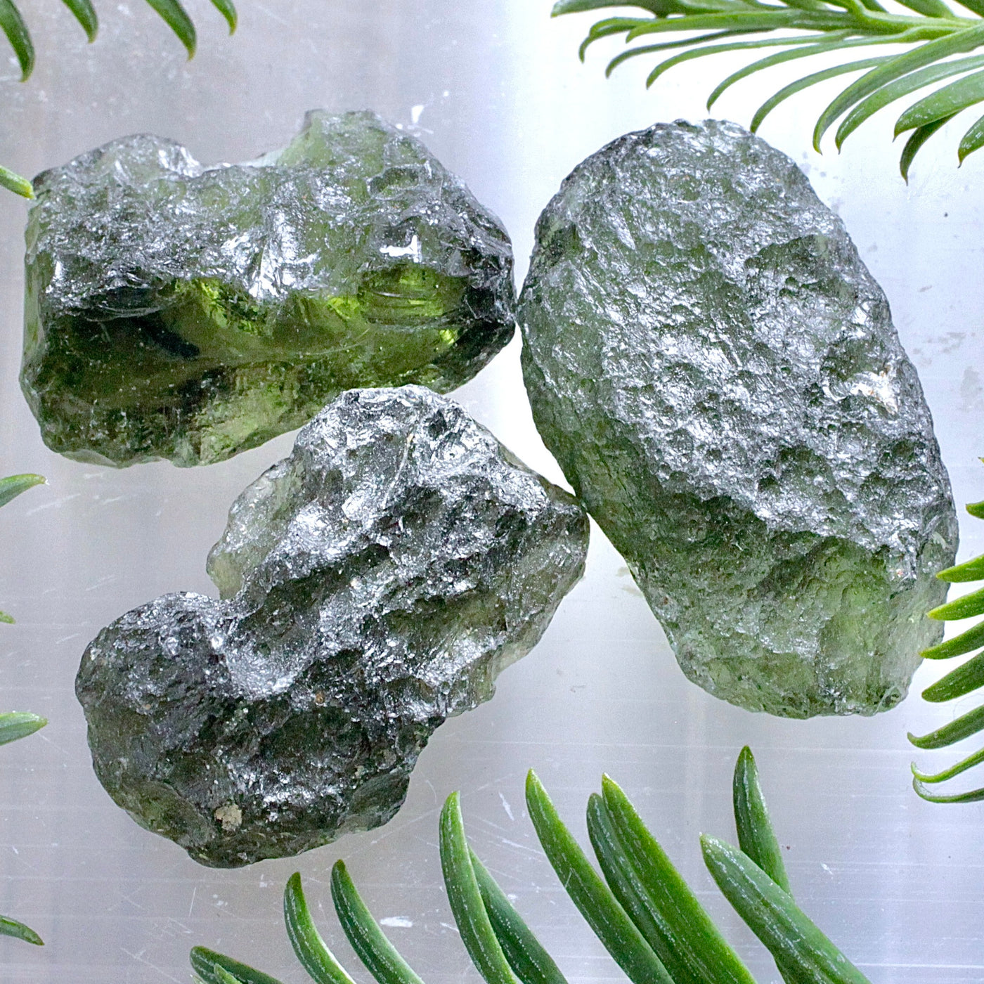 Moldavite Rough Chunk - Medium