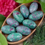 Ruby in Fuchsite Lingam