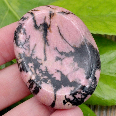 Rhodonite Worry Stone