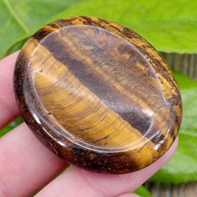 Tiger's Eye Worry Stone