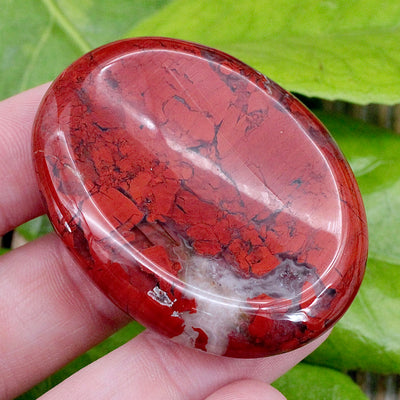 Red Jasper Worry Stone