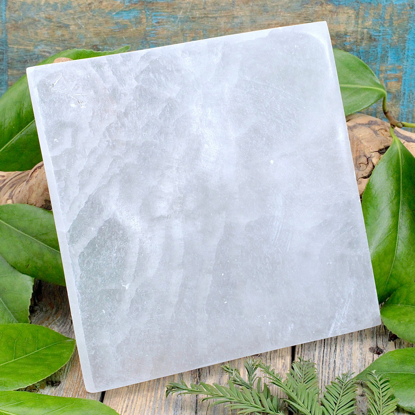 Selenite Square Charging Plate