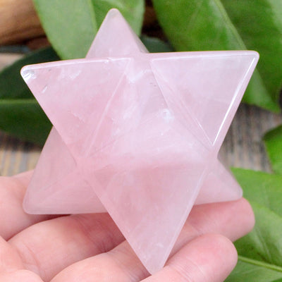 Rose Quartz Merkaba