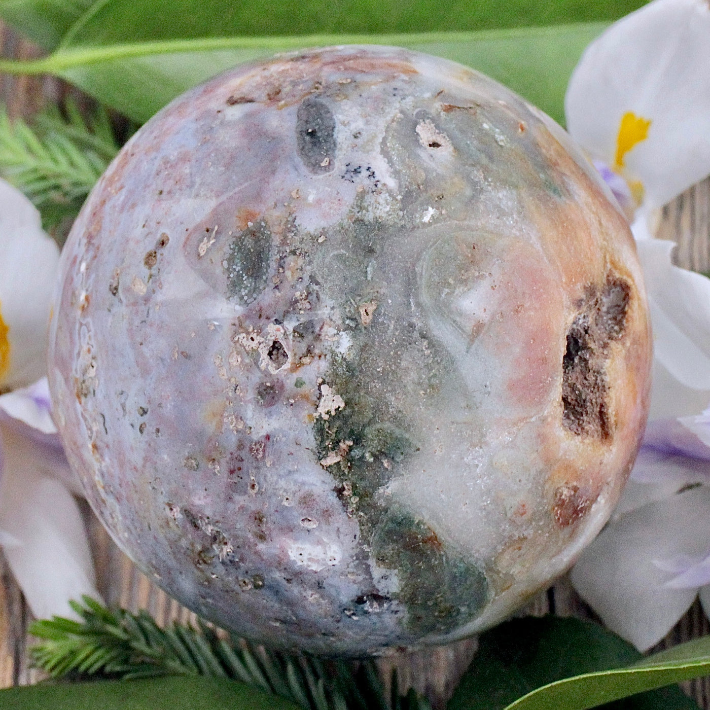 Ocean Jasper Sphere