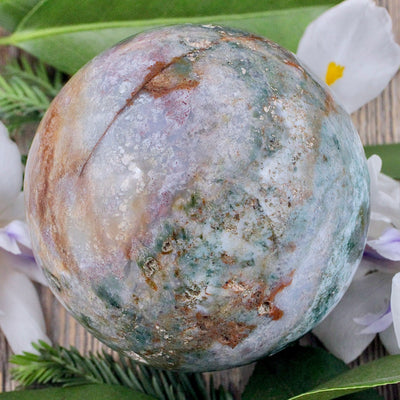 Ocean Jasper Sphere