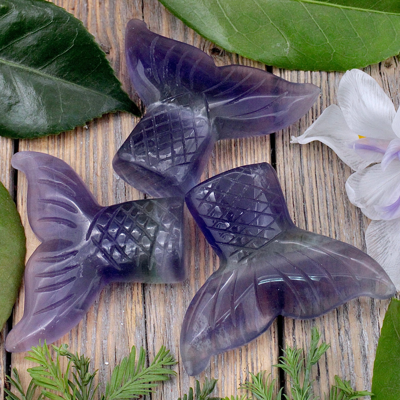 Fluorite Mermaid Tail