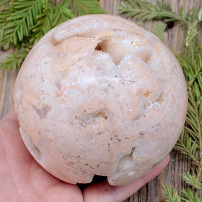 Druzy Calcite Sphere