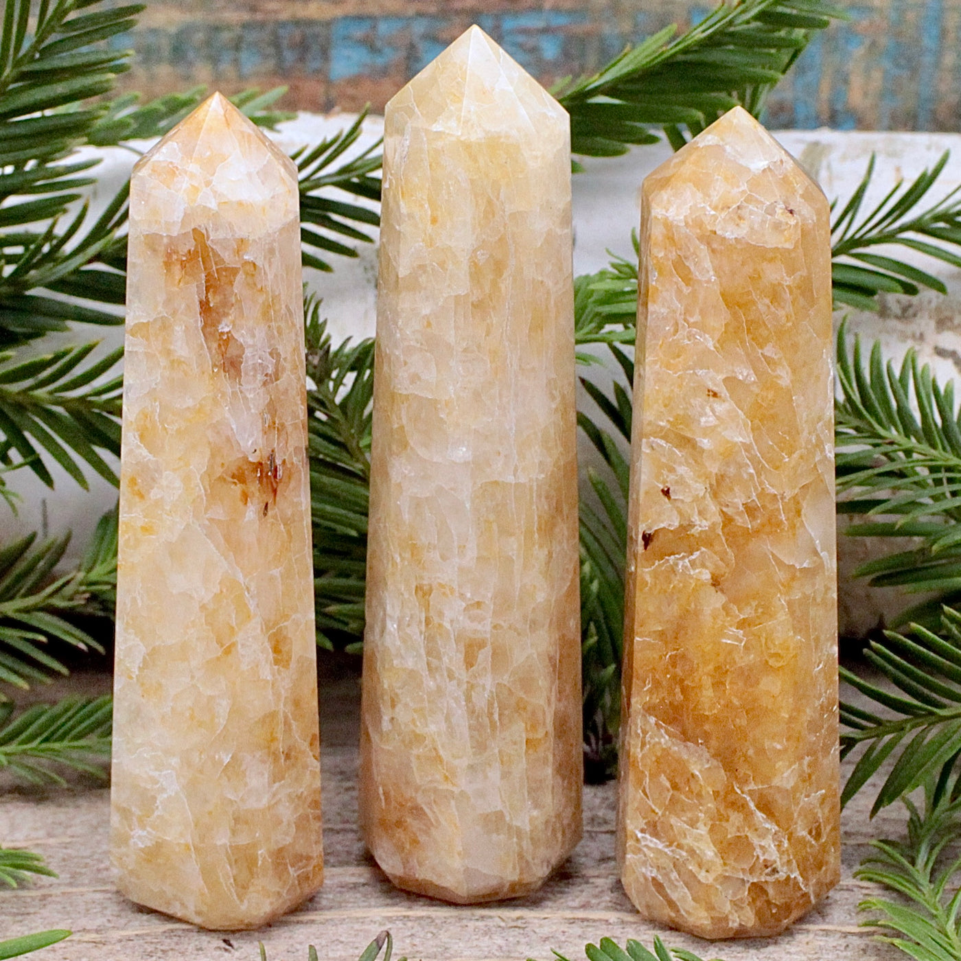 Golden Healer Quartz Tower