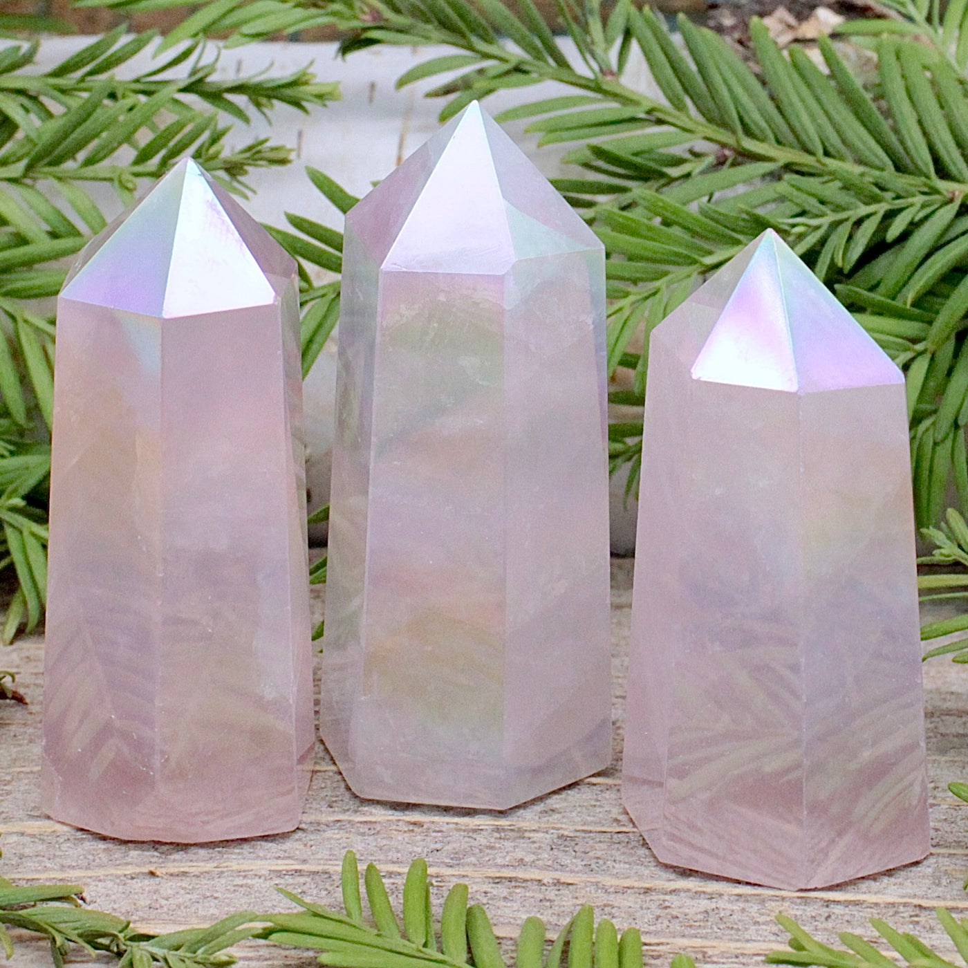 Rose Quartz Angel Aura Tower