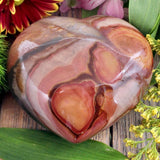 Polychrome Jasper Heart