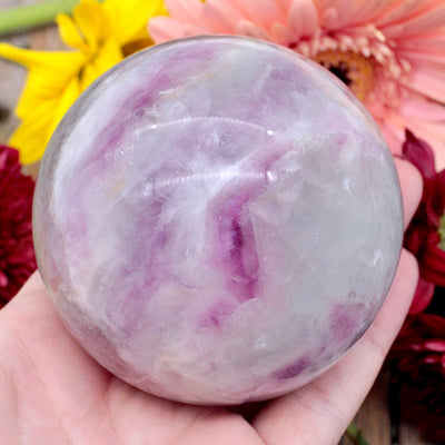 Rainbow Fluorite Sphere