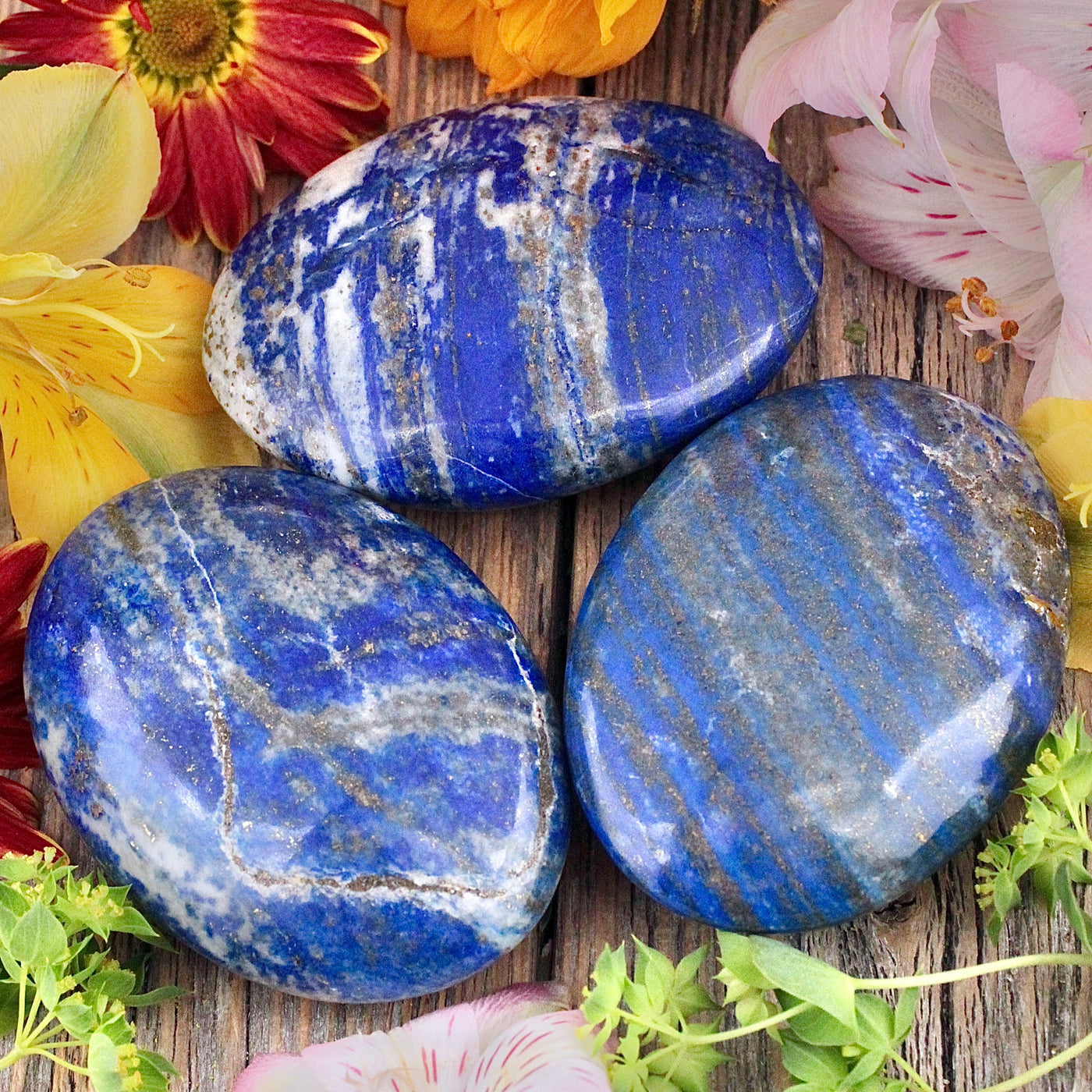 Lapis Lazuli Palm Stone