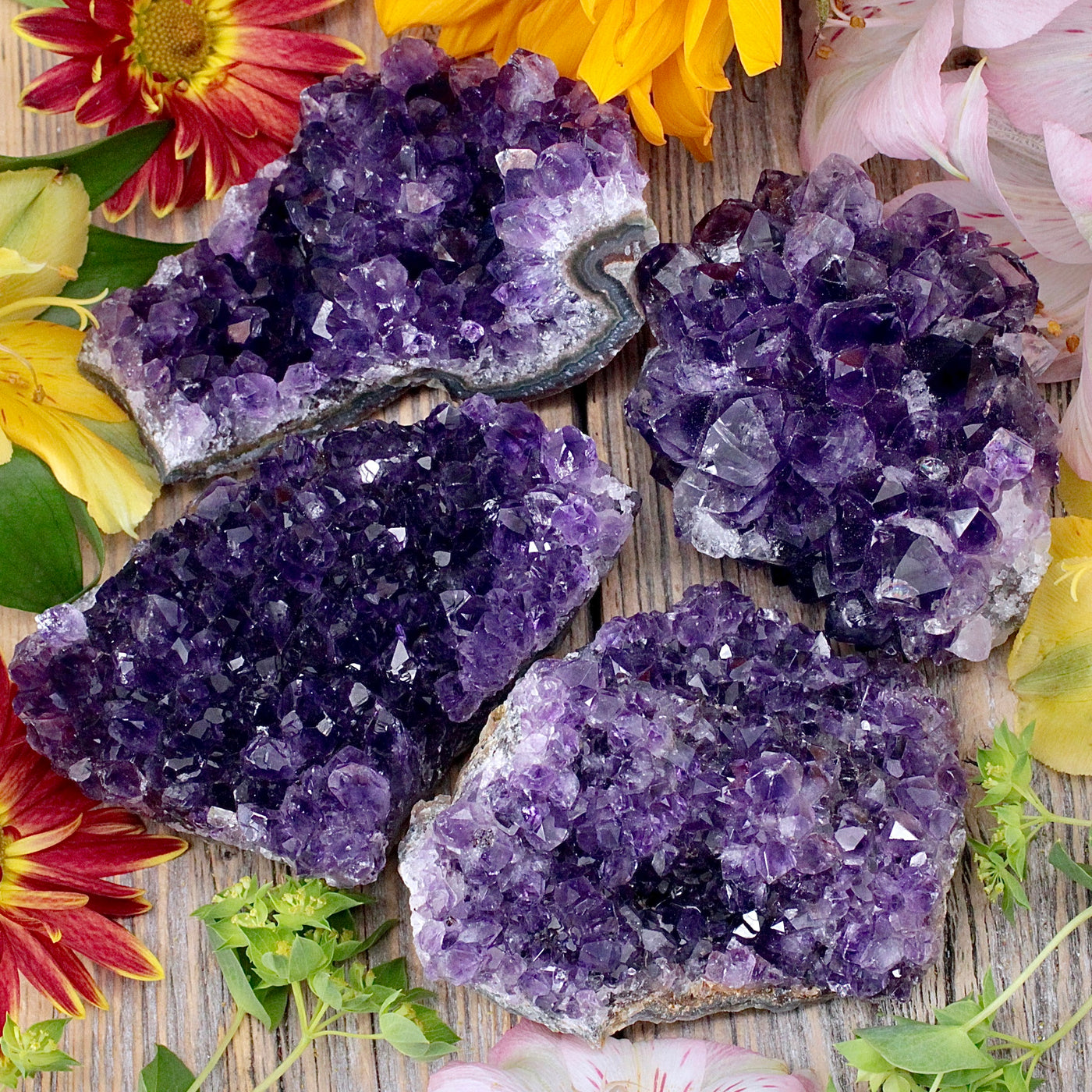 AAA Amethyst Druzy Cluster