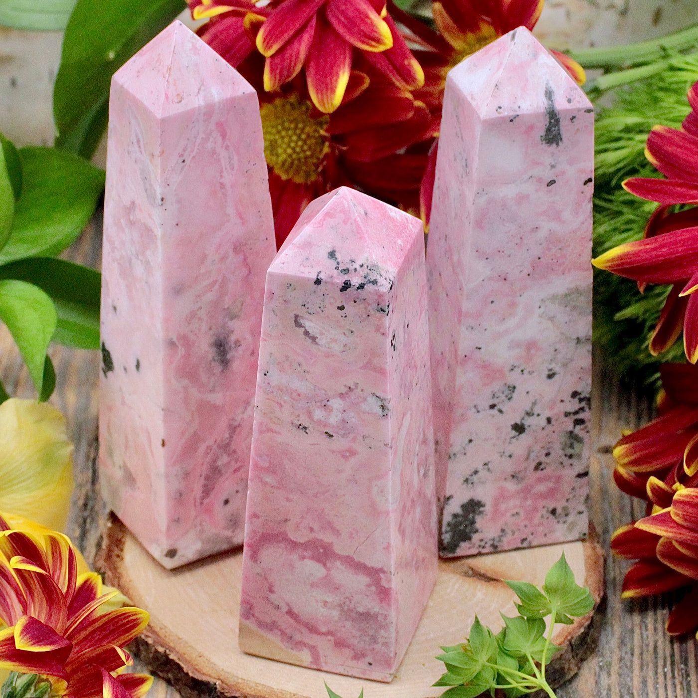 Rhodonite Obelisk