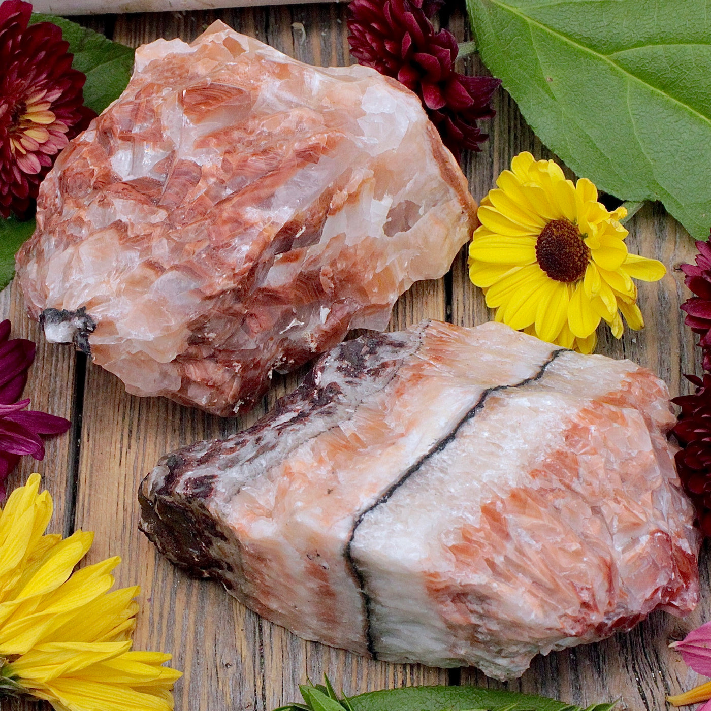 Red Calcite Rough Chunk