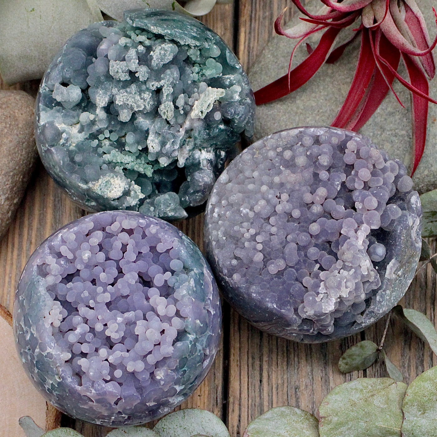 Grape Agate Sphere