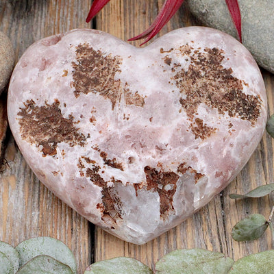 Pink Amethyst Heart