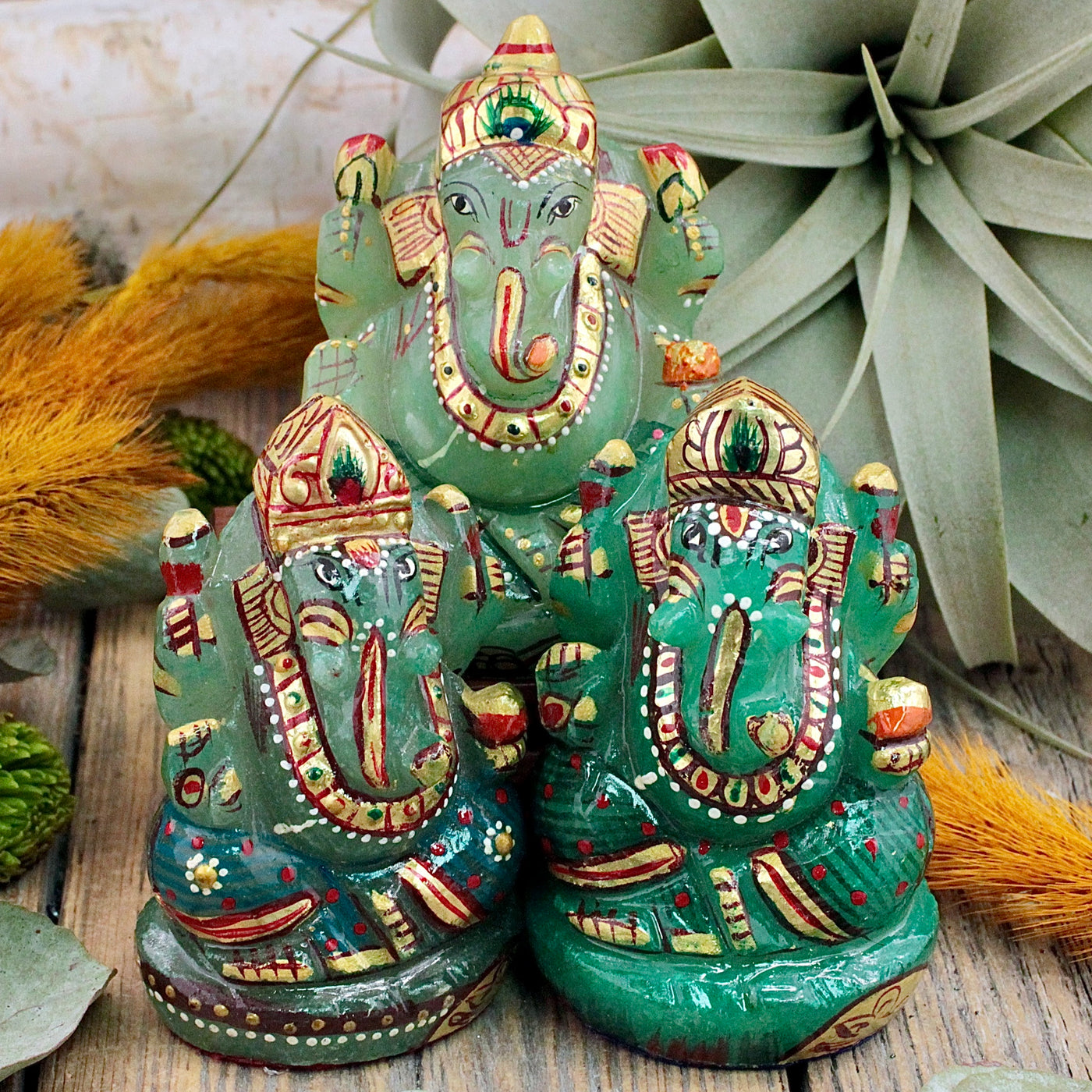 Green Aventurine Ganesh