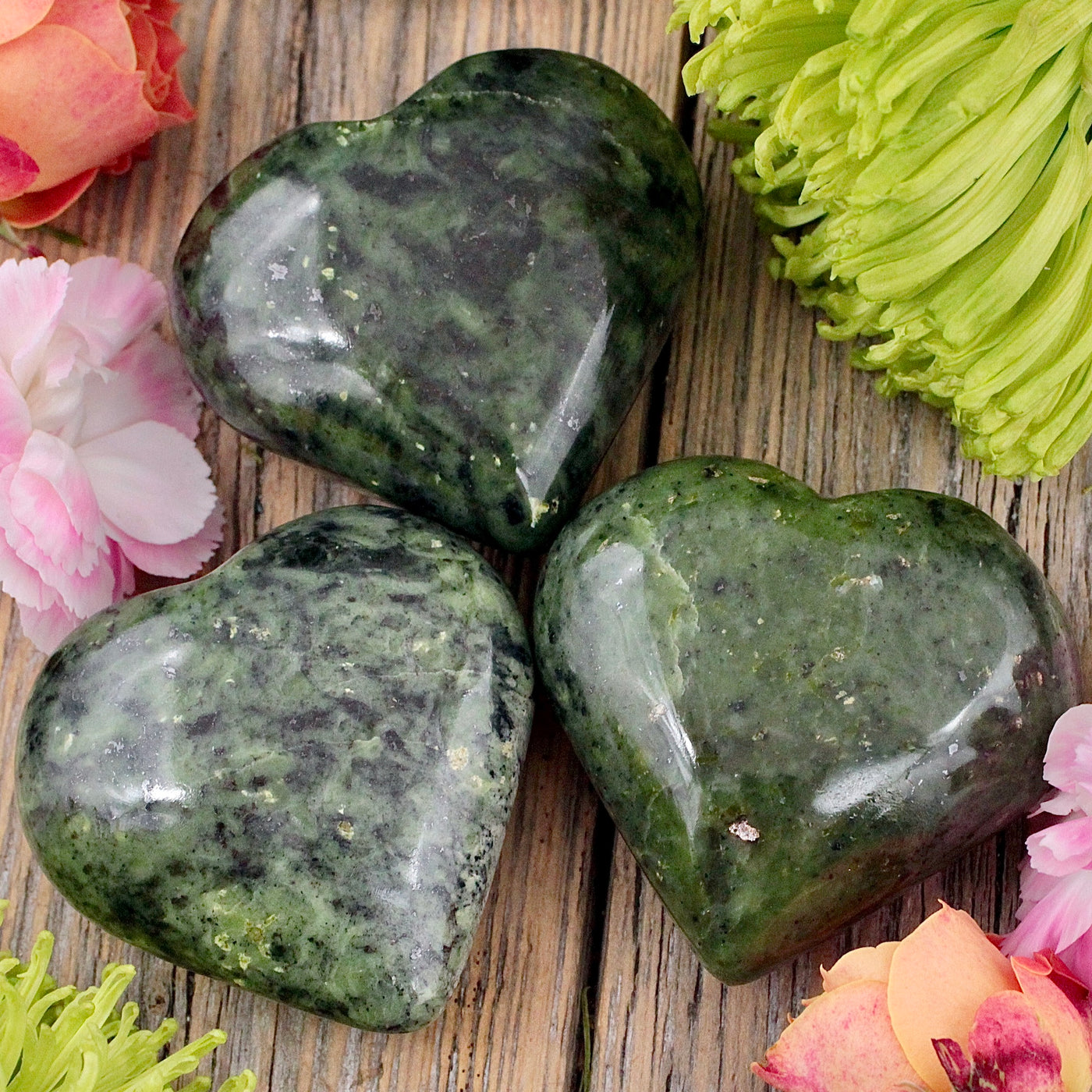 Nephrite Jade Heart