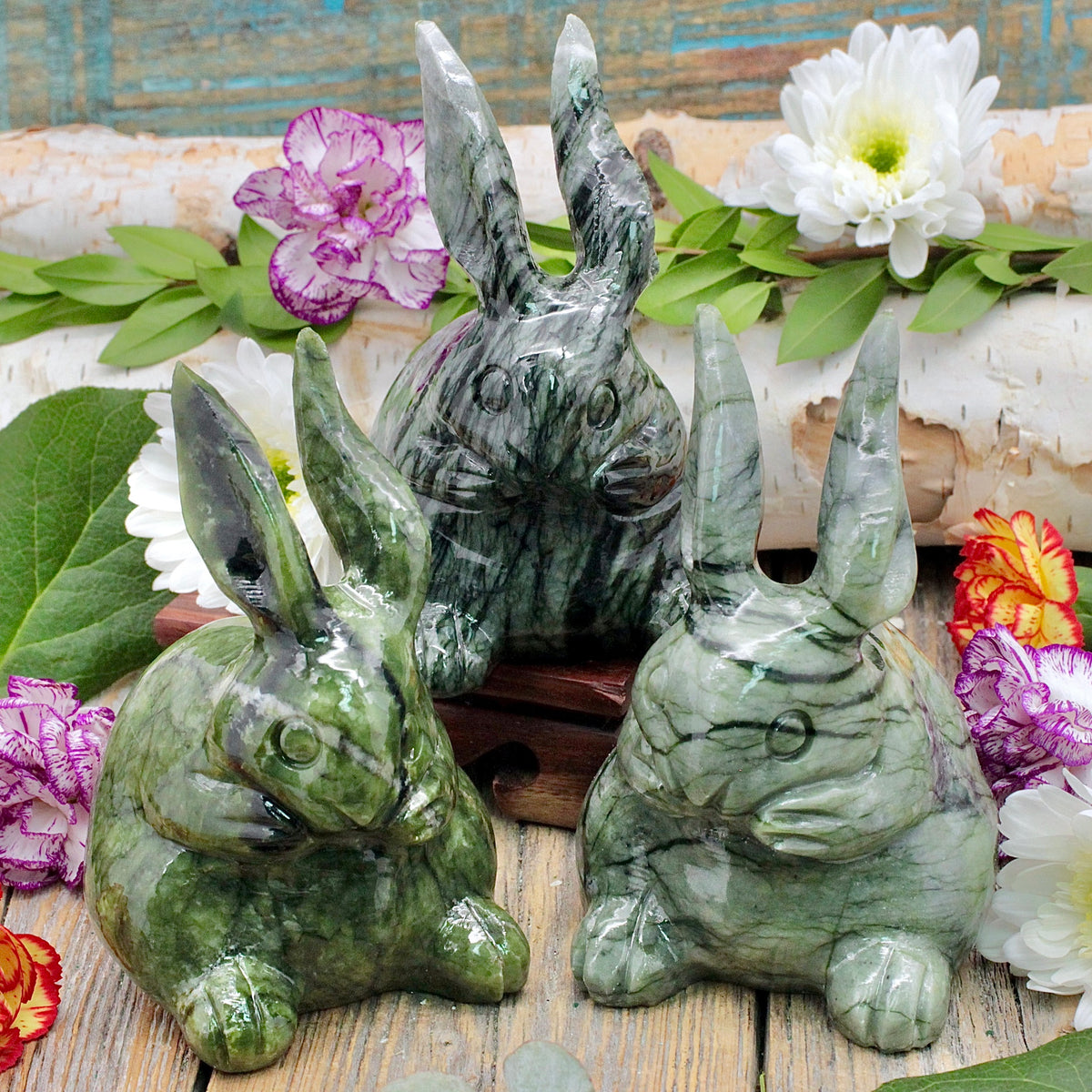 Nephrite Jade Bunny