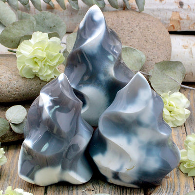 Orca Agate Flame C