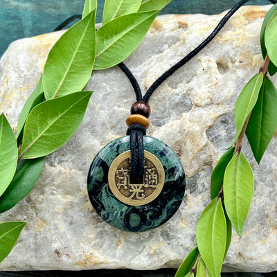 Positive Change Kambaba Jasper Necklace 40mm