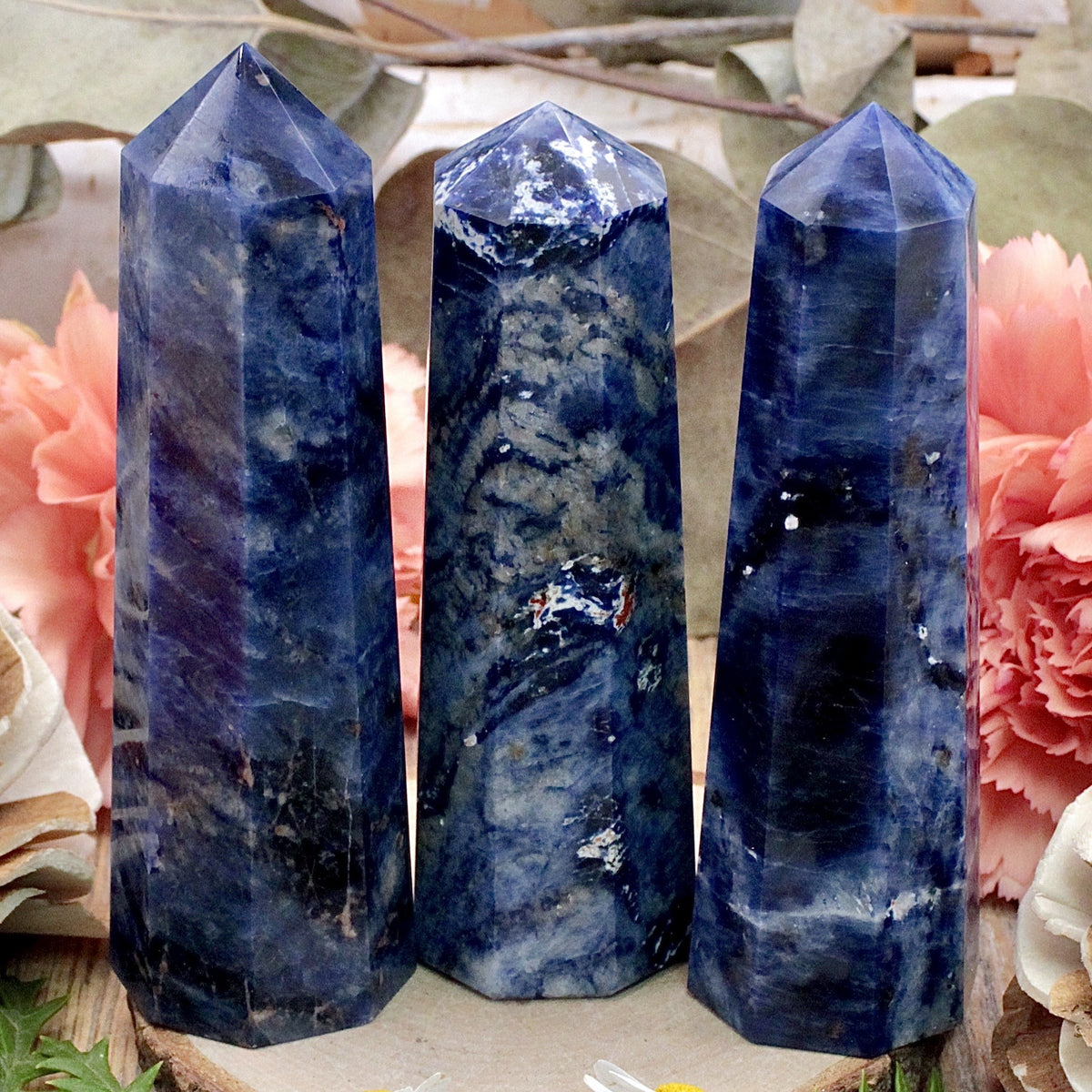 Sodalite Eight-Sided Tower
