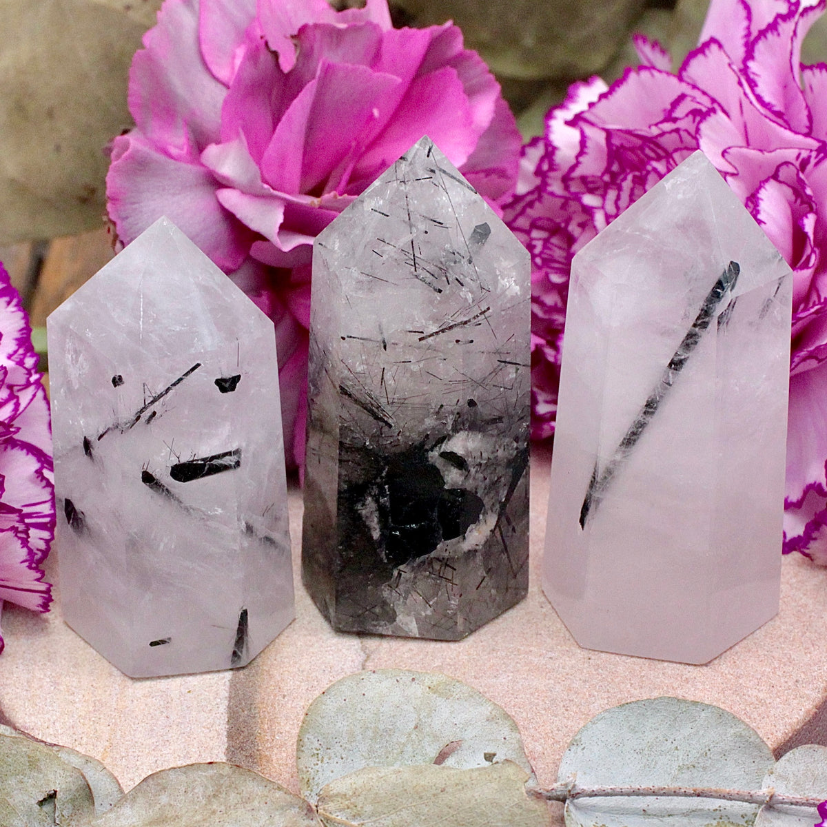 Tourmaline in Quartz Tower