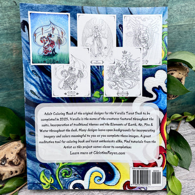 Veralla Tarot Coloring Book: Full 78 Card Tarot Set