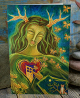 Wild and Free - Blank Greeting Card