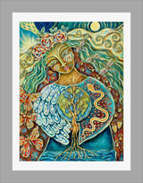 Terra's Temple Art Print