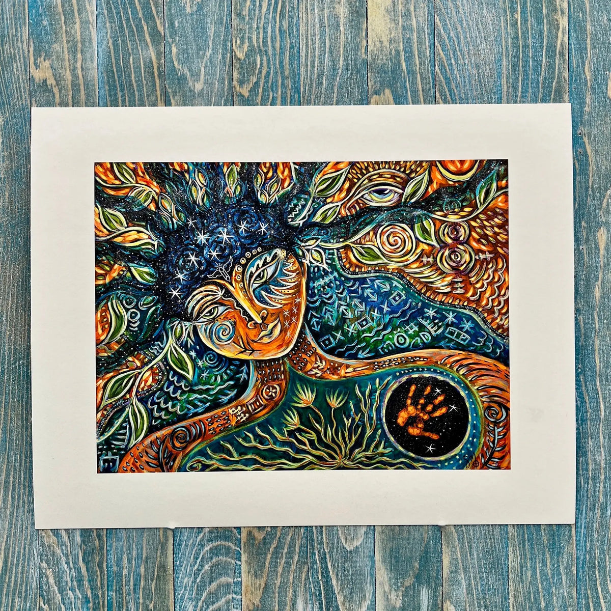 Accessing The Realms Art Print