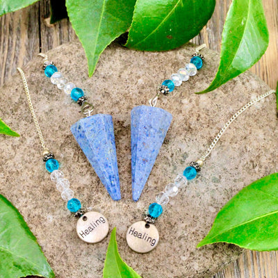 Blue Quartz Pendulum