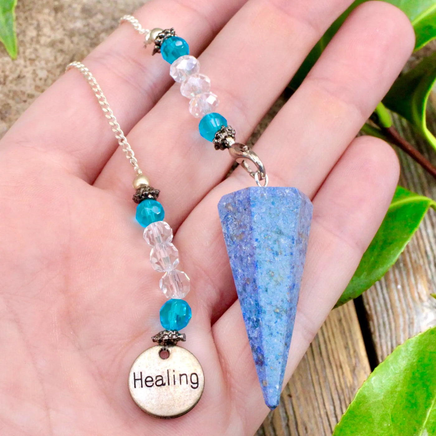 Blue Quartz Pendulum