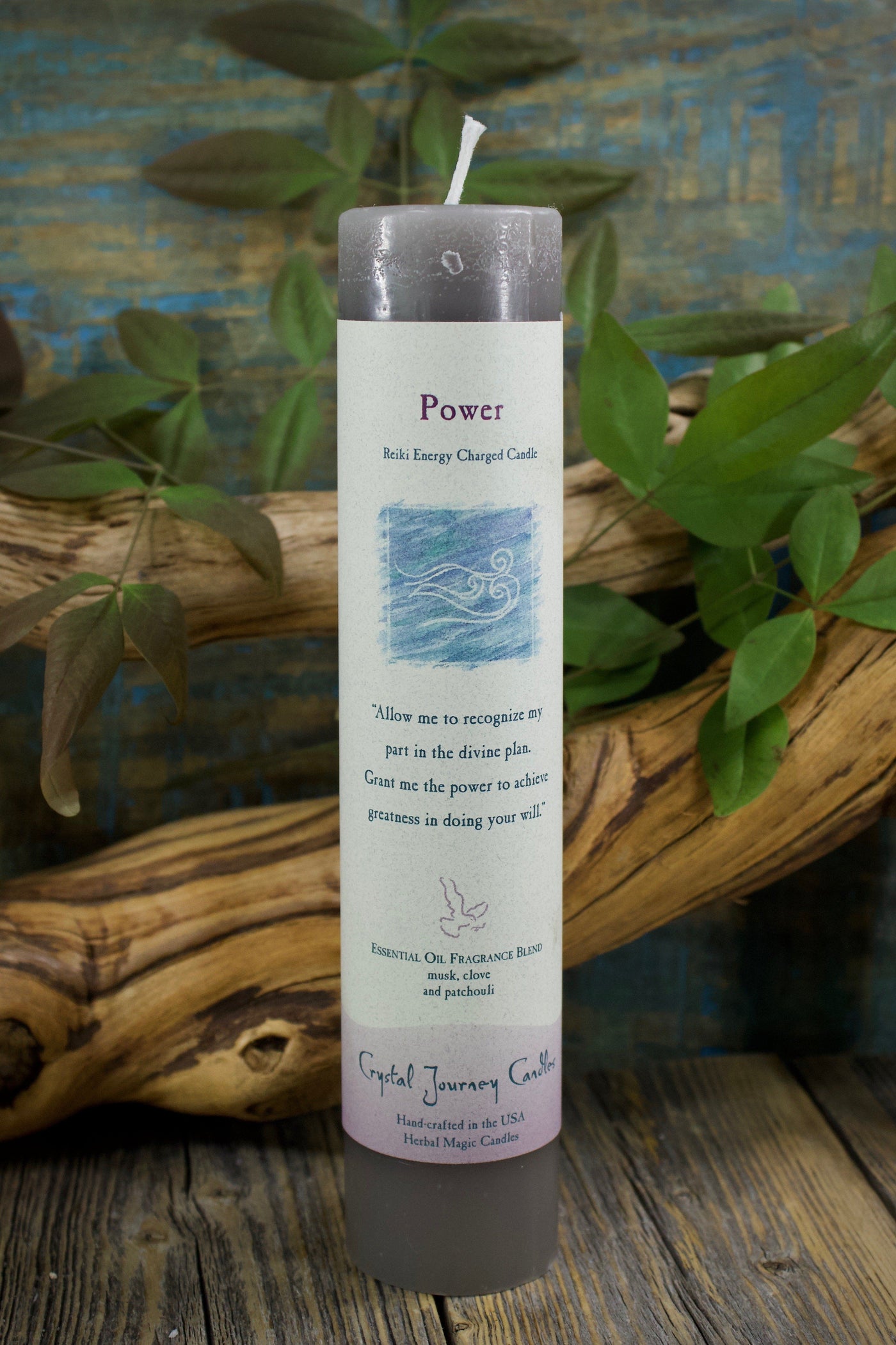 Power Herbal Magic Candle