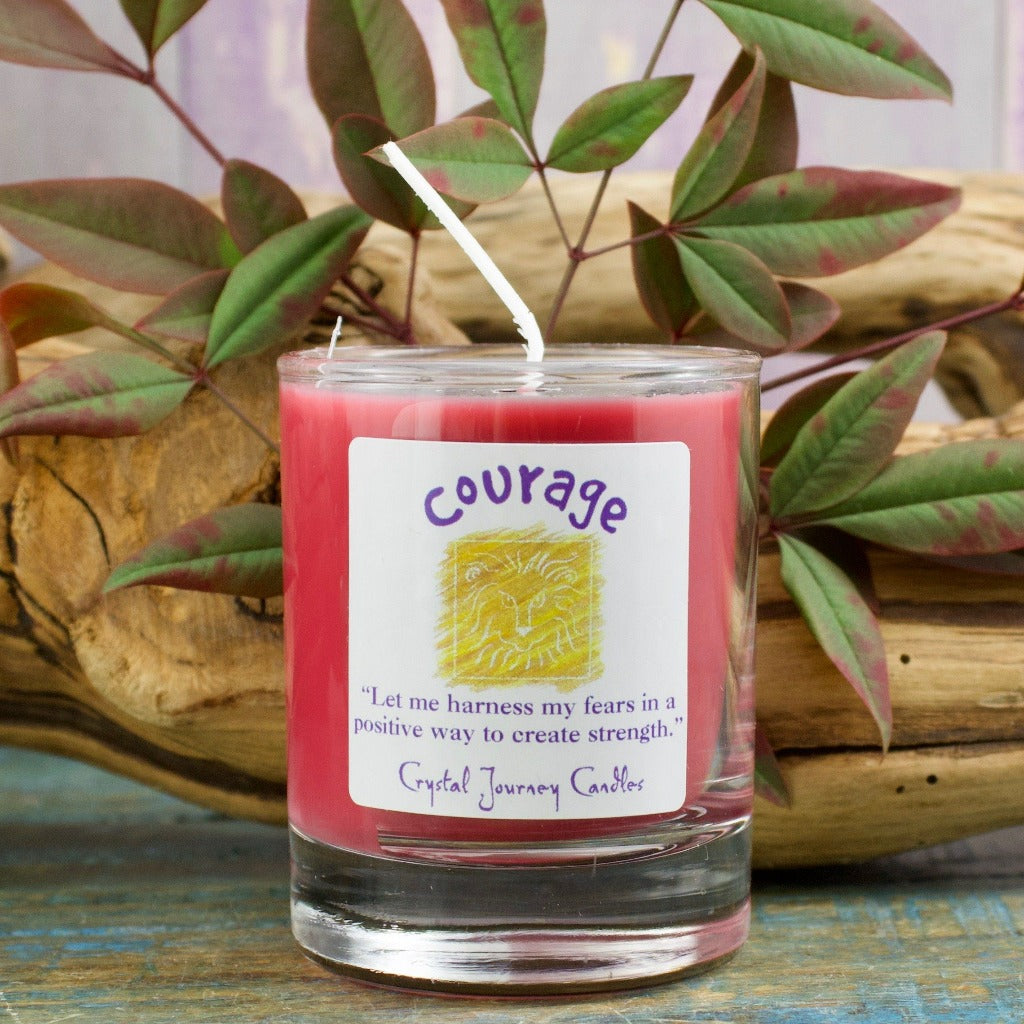 Courage Herbal Magic Votive Candle